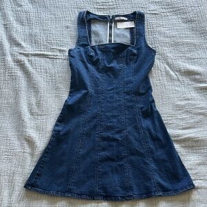 Abercrombie & Fitch Blue Denim Dress